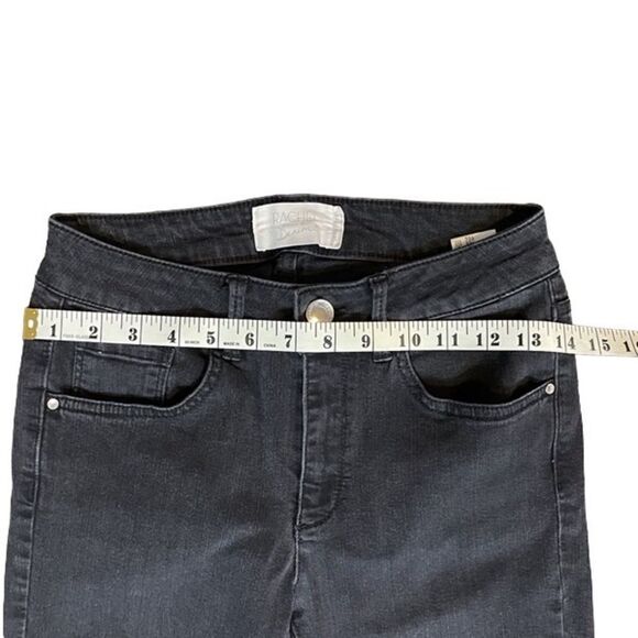 RACHEL Rachel Roy Denim Skinny High Waisted Black Jeans Size 26 - Picture 3 of 7